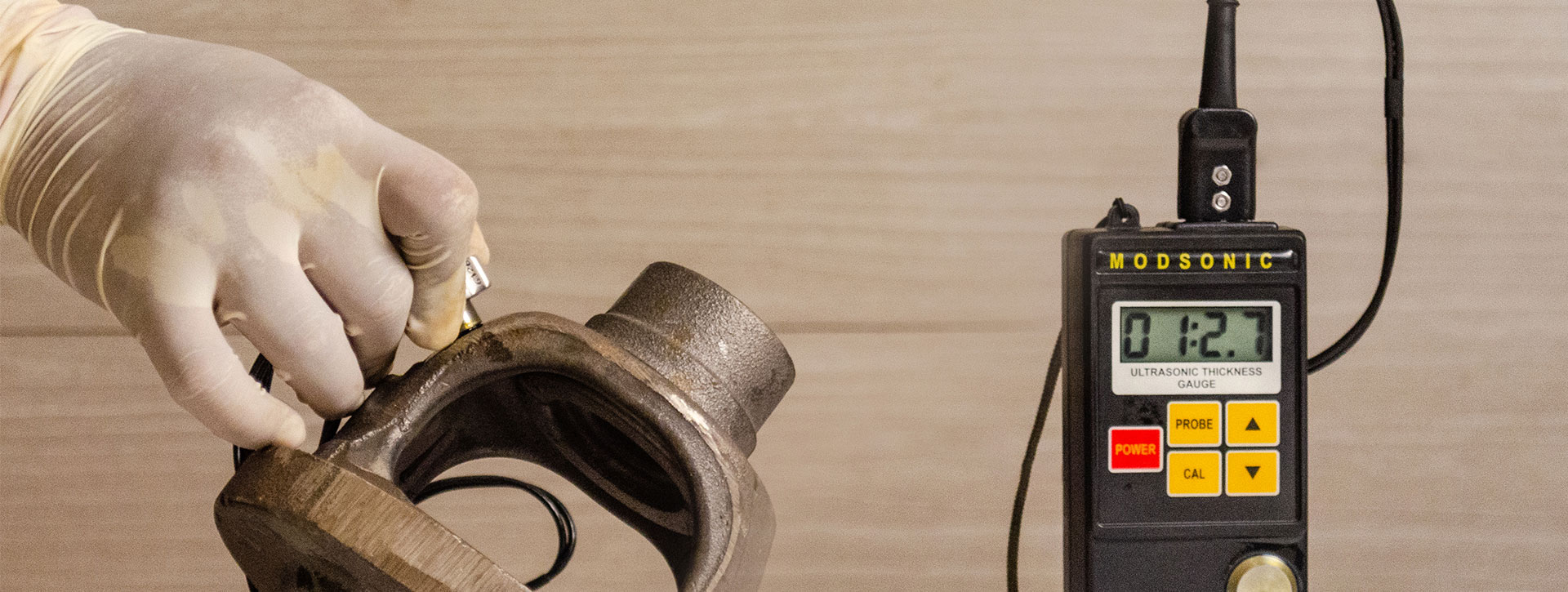 Ultrasonic Thickness Measurement (UTM) SITPL Sigma NDT Lab Ahmedabad